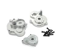 JVRWSC Compatible With MN128 MN86 G500 1/12 RC Car Upgrade Modification Parts Accessories Metal Motor Wave Box Cover RC Repair Parts(Silver)