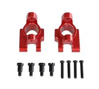 JVRWSC Compatible With MN128 MN86 G500 1/12 Rc Car Upgrade Modification Replacement Accessories Parts Metal C-seat Cup RC Repair Parts(Red)