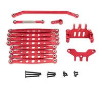 JVRWSC Compatible With MN128 MN86 G500 1/12 RC Car Upgrade Modification Replacement Parts Accessories For Chassis Rod Fixed For Seat RC Repair Parts(Red)