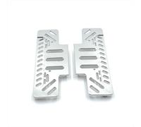 JVRWSC Compatible With MN128 MN86 G500 1/12 RC Car Upgrade Modification Replacement Parts Accessories Aluminum Alloy Pedal Model RC Repair Parts(Silver)