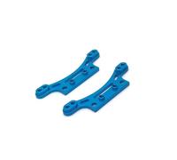 JVRWSC Compatible With NIMI-Q8 Q9 1/28 Rc Car Upgrade Modification Parts Accessories Metal Front And Rear Shock Absorber Brackets RC Repair Parts(Blue)