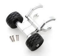 JVRWSC Compatible With Traxxas 56087 1/10 Monster Truck RC Car Upgrade Modification Parts Accessories Metal Wheelie Bar RC Repair Parts(Silver)