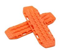 JVRWSC Compatible With Traxxas For TRX4M For SCX24 1/18 1/24 RC Car Upgrade Parts Accessories 2pcs Plastic For Escape Board Decoration RC Repair Parts(Orange)
