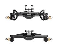 JVRWSC Compatible With TRX4-M For Bronco For Defender K10 1/18 RC Car Crawler For Chassis High Clearance Aluminum CNC Front Rear Portal Axle RC Front Rear Axle
