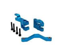 JVRWSC Compatible With UD GR M16 1/16 RC Car Upgrade Modification Replacement Parts Accessories Metal Steering Component RC Repair Parts(Blue)