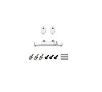 JVRWSC Compatible With WLtoys 244016 For LOSI Micro-B 1/24 Rc Car Upgrade Modification Accessories Parts Metal Steering Component RC Repair Parts(Silver)