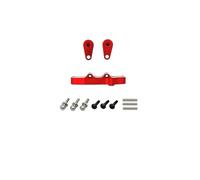 JVRWSC Compatible With WLtoys 244016 For LOSI Micro-B 1/24 Rc Car Upgrade Modification Accessories Parts Metal Steering Component RC Repair Parts(Red)