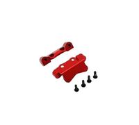 JVRWSC Compatible With WLtoys 244016 For Losi Micro-B 1/24 RC Car Upgrade Modification Parts Accessories Metal Rear Arm Code RC Repair Parts(Red)