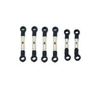 JVRWSC Compatible With WLtoys 244016 For LOSI Micro-B 1/24 RC Car Upgrade Modification Parts Accessories Metal Adjustable Pull Rod RC Repair Parts