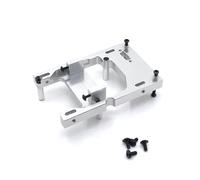 JVRWSC Compatible With WPL C14 C24 B14 B24 For MN D90 D91 D96 99S For HengLong For JJRC 1/12 Rc Car Upgrade Accessories Parts Servo Mount RC Repair Parts(Silver)