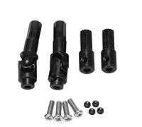 JVRWSC Compatible With WPL C14 C24 C34 B14 B24 B36 For MN D90 For MN99S RC Car Parts Accessories 4pcs Metal Front And Rear Axle Drive Shaft RC Repair Parts