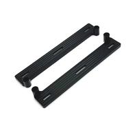 JVRWSC Compatible With WPL C64 1/16 RC Crawler Car Upgrade Modification Replacement Accessories Parts Metal Side Plates Foot Pedal RC Repair Parts(Black)