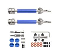 JVRWSC For ARRMA For Gorgon 2WD 1/10 RC CVD Driveshafts | RC Car Parts Steel Plated Front Rear CVD Drive Shafts RC Repair Parts