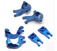 JVRWSC For ARRMA For Granite 3S 1/10 1/8 RC Steering Blocks Rear Hubs | RC Car Upgra Parts C-Hubs Steering Block Rear Axle Base Steering Set RC Repair Parts