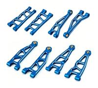 JVRWSC For ARRMA For Kraton 1/16 RC Upper Lower Arms Kit | RC Car Upgrade Parts Metal Front Rear Upper Lower Arms Suspension RC Repair Parts