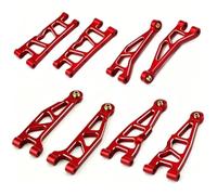 JVRWSC For ARRMA For Kraton 1/16 RC Upper Lower Arms Kit | RC Car Upgrade Parts Metal Front Rear Upper Lower Arms Suspension RC Repair Parts