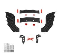 JVRWSC For ARRMA For Limitless 1/7 RC Adjustable Rear Wing | RC Car Parts 1Set Carbon Fiber Pattern Adjustable Spoiler Tail Wing Rear Wing RC Repair Parts