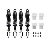 JVRWSC RC Accessories Compatible With WPL C14 C24 For MN D90 D91 MN99 99 RC Car Upgrade Parts 1 Set Metal Adjustable Shock Absorber Oil Filled Type With Shock Tower