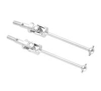 JVRWSC RC Drive Shaft Compatible With HSP 94122 94101 94102 1/10 RC Car Upgrade Parts 2PCS Aluminum Alloy For Universal Joint Drive Shaft 122015