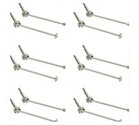 JVRWSC RC Drive Shaft Compatible With Wltoys 144001 1/14 RC Drift For Racing Car Upgrade Parts Accessories 12Pcs Metal For Universal Drive Shaft