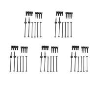 JVRWSC RC Drive Shaft Compatible With Wltoys 144001 124019 124018 RC Car Upgrades Parts 5 Set Metal CVD Drive Shaft Wheel Axle Differential Cup
