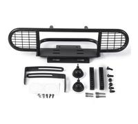 JVRWSC RC Repair Parts Compatible With D90 TRX-4 For Defender For Axial For SCX10 II 90046 1/10 RC Crawler Car Truck For Model Upgrade Part Metal Front Bumper