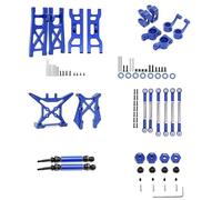 JVRWSC RC Repair Parts Compatible With ECX 2WD For Ruckus For Torment For Brutus For Circuit 1/10 RC Car Upgrades Parts Metal Upgrade Accessories Kit