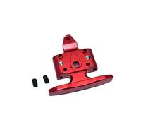 JVRWSC RC Repair Parts Compatible With LOSI For Mini-T 2.0 2WD For Stadium Truck 1/18 RC Car Upgrade Accessories Metal Front Bumper And Front Pivot(Red)