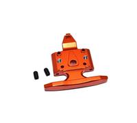 JVRWSC RC Repair Parts Compatible With LOSI For Mini-T 2.0 2WD For Stadium Truck 1/18 RC Car Upgrade Accessories Metal Front Bumper And Front Pivot(Orange)