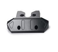 JVRWSC RC Repair Parts Compatible With Sledge 4WD For Monster Off Road 1/8 RC Truck Car Parts Aluminum Alloy Front Rear Anti-collision Bumper(Rear)