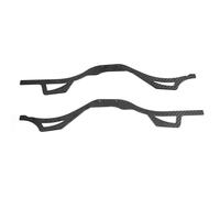 JVRWSC RC Repair Parts For Axial For SCX10 For PRO Modified Parts Carbon Fiber Chassis Rail Set Side Frame 1/10 RC Crawler Car Upgrade Parts Accessories