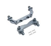 JVRWSC RC Repair Parts For Mjx For Hyper For Go 14210 RC Car Upgrade Parts Spare Accessories 2Pcs Metal Front Rear Car Shell Column Pillars Body Post(Grey)