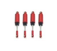 JVRWSC RC Repair Parts For MN128 MN86 MN86S G500 1/12 RC Car Upgrade Parts Accessories Oil-filled Metal Shock Absorber Damper Modified Parts(Red)