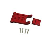 JVRWSC RC Repair Parts For WLtoys 124016 124018 For LC For RACING For EMB-DTH 1/12 RC Model Remote Control Car Metal Upgrade Accessories Rear Bumper(Red)