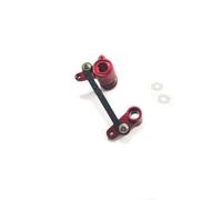 JVRWSC RC Repair Parts For WLtoys 144001 144002 144010 124016 124017 124018 124019 Rc Car Metal Upgrade Parts High Accuracy Steering Set Full Metal Steering Set(Red)