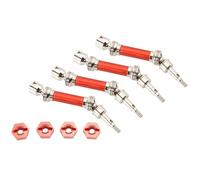 JVRWSC RC Transmission Shaft Compatible With Arrma For Infraction 4X4 For MEGA For Vendetta 4X4 For BLX 1/8 RC Car Upgrades Parts Metal Front And Rear Drive Shaft CVD