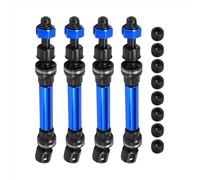 JVRWSC RC Transmission Shaft Compatible With Arrma For Typhon For SENTON For Granite For VORTEKS 1/10 Rc Car Upgrade Parts 4Pcs Metal Steel Front Rear Drive Shaft CVD