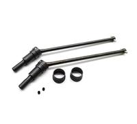 JVRWSC RC Transmission Shaft Compatible With JLB For Racing For CHEETAH 11101 J3 For Speed 1/10 RC Car Upgrade Parts 2Pcs Metal Drive Shaft CVD EA1061