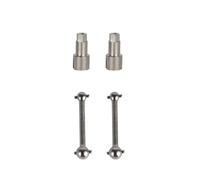 JVRWSC RC Transmission Shaft Compatible With LDRC A86 LD1801 LD1802 LD1803 LD1804 A01 A02 1/18 RC Car Upgrade Parts Accessories 2pcs Metal Plastic Drive Shaft CVD(LA0049S Metal)