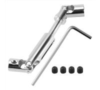 JVRWSC RC Transmission Shaft Compatible With WPL D12 C14 C24 C34 B14 B24 B16 B36 For HengLong 1/16 RC Car Parts Accessories Upgrade Metal CVD Drive Shaft