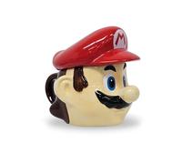 JVSupply Super Mario Ceramic Coffee Mug - Novelty Gift for Coffee Enthusiasts, Gamers, Fathers, for Cappuccino, Latte, Tea,14 Oz, Removable Cap