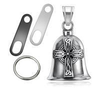 Jvuouxy Motorcycle Bell Guardian Angel