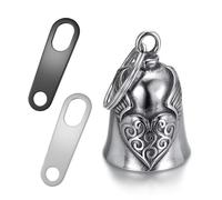 Jvuouxy Motorcycle Bell Guardian Angel