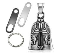 Jvuouxy Motorcycle Bell, Unique Design, Excellent Quality, Good Luck Bell, Motorcycle Accessories, 1.18 inch Diameter, Unisex