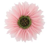 JW 3D Daisy Flower Accent Pillow Case Decorative Throw Pillow Cover Handmade Cushion Cover Yarn Pillowcase for Home Bed Living Room Sofa Decor Women Gift 12 Inch Pink
