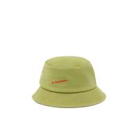 JW Anderson logo-embroidered bucket hat - Green One Size