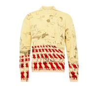 JW Anderson patterned-intarsia jumper - Yellow XS-S-L-XL