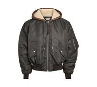 JW Anderson Quilted Hooded Nylon Bomber Jacket - Khaki - XL
