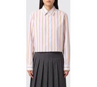 JW ANDERSON Striped Cotton Shirt with Classic Collar - Size: 8 - female