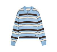 JW Anderson Striped Knit Polo Shirt - Blue - M (UK12 / M)